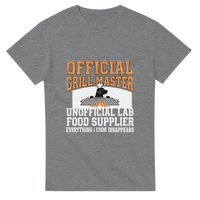 Load image into Gallery viewer, Sport Grey - Official Grill Master Lab tee, plain front view on white

