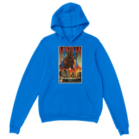Load image into Gallery viewer, Royal - Labzilla hoodie, plain front view on white
