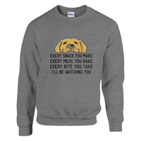 Load image into Gallery viewer, Sport Grey - Classic Labrador Retriever sweatshirt, plain front view on white

