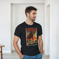Load image into Gallery viewer, Black - Labzilla tee, worn by a man in a bright room
