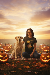 Load image into Gallery viewer, Avatar - golden dusk pumpkin field
