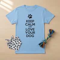 Load image into Gallery viewer, Blue tee - light hardwood
