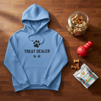 Load image into Gallery viewer, Carolina blue - butcher block treat dealer
