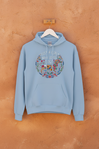 Load image into Gallery viewer, Carolina blue - terracotta adobe hanger
