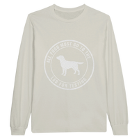 Load image into Gallery viewer, Ash - Lab For Testing long sleeve tee, plain front view on white
