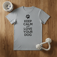 Load image into Gallery viewer, Gray tee - wood table
