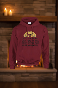 Load image into Gallery viewer, Maroon - stone fireplace autumn kitchen mannequin
