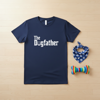 Load image into Gallery viewer, Navy Dogfather - hardwood
