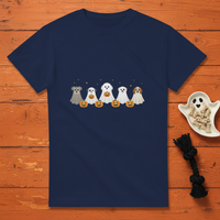 Load image into Gallery viewer, Navy - Halloween orange wood
