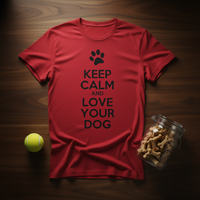 Load image into Gallery viewer, Red tee - dark walnut
