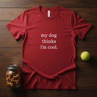 Load image into Gallery viewer, Red tee - dark walnut
